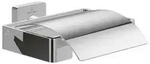 Villeroy & Boch Elements Striking Toilettenpapierhalter mit Deckel - chrom