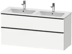 Duravit D-Neo Waschtischunterbau wandh&auml;ngend mit M&ouml;belgriff Diamantschwarz -...