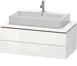 Duravit L-cube Waschtischunterbau f&uuml;r Konsole LC 5819, 2 Schubk&auml;sten, 1020 x...