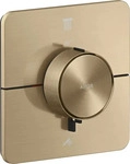 Axor 36754140, Axor ShowerSelect ID Thermostat f&uuml;r 2 Verbraucher brushed bronze