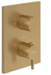 Villeroy & Boch Conum Unterputz Thermostat mit Einwege-Mengenregulierung - brushed
