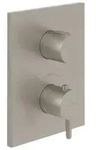 Villeroy & Boch Conum Unterputz Thermostat mit Zweiwege-Mengenregulierung - brushed