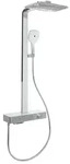 Villeroy & Boch Infinity Showers Duschsystem mit 4 Funktionen - chrom
