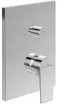 Villeroy & Boch Liberty Unterputz-Einhebel-Brausemischer mit Umstellung - chrom
