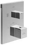 Villeroy & Boch Mettlach Unterputz-Thermostat mit Zweiwege-Mengenregulierung - chrom