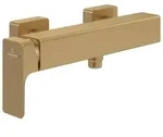 Villeroy & Boch Subway 3.0 Einhebel-Duscharmatur Aufputz - brushed gold