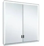 KEUCO Royal Lumos Aufputz-Spiegelschrank 700 x 735 x 130mm - Silber Eloxiert