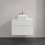 Villeroy & Boch Collaro Waschtischunterschrank 800 x 548 x 500mm - Glossy White
