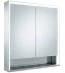 KEUCO Royal Lumos Aufputz-Spiegelschrank 700 x 735 x 130mm - Silber Eloxiert