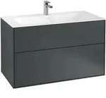 Villeroy & Boch Finion Waschtischunterschrank mit Wandbeleuchtung, 996 x 591 x 498mm