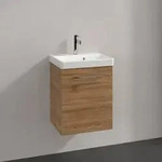 Villeroy & Boch Avento Waschtischunterschrank Anschlag links - Kansas Oak