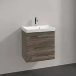 Villeroy & Boch Avento Waschtischunterschrank Anschlag links - Stone Oak