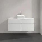 Villeroy & Boch Collaro Waschtischunterschrank 1200 x 548 x 500mm - Glossy White