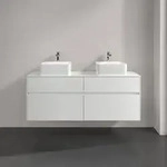 Villeroy & Boch Collaro Waschtischunterschrank 1400 x 548 x 500mm - Glossy White