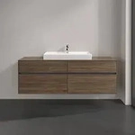 Villeroy & Boch Collaro Waschtischunterschrank 1600 x 548 x 500mm - Arizona Oak