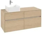 Villeroy & Boch Collaro Waschtischunterschrank 1200 x 548 x 500mm - Nordic Oak