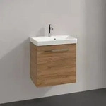 Villeroy & Boch Avento Waschtischunterschrank Anschlag links - Kansas Oak