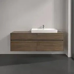 Villeroy & Boch Collaro Waschtischunterschrank 1600 x 548 x 500mm - Arizona Oak
