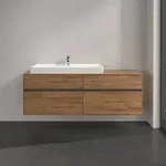 Villeroy & Boch Collaro Waschtischunterschrank 1600 x 548 x 500mm - Kansas Oak