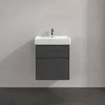 Villeroy & Boch Collaro Waschtischunterschrank 510 x 546 x 444mm - Glossy Grey