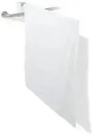 HEWI Serie 802 LifeSystem Duschspritzschutz - tiefschwarz