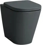 LAUFEN MEDA sp&uuml;lrandloses Stand-WC Silent Flush - graphit matt