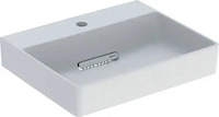 Geberit 505026001, Geberit One Aufsatzwaschtisch Abgang horizontal, 50cm wei&szlig;