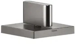 Dornbracht CL.1 Seitenventil linksschlie&szlig;end 1/2" - brushed dark platinum