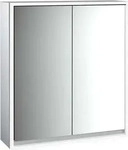 emco 979805104, emco loft Spiegelschrank Aufputz, 600mm Aluminium/Spiegel