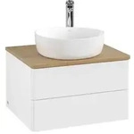 Villeroy & Boch Antao Waschbeckenunterschrank 600 x 360 x 500mm - White Matt Lacquer