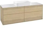 Villeroy & Boch Finion Waschtischunterschrank 1600 x 603 x 501mm, Abdeckplatte wei&szlig;