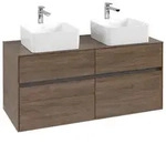 Villeroy & Boch Collaro Waschtischunterschrank 1200 x 548 x 500mm - Arizona Oak