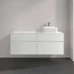 Villeroy & Boch Collaro Waschtischunterschrank 1400 x 548 x 500mm - Glossy White