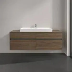 Villeroy & Boch Collaro Waschtischunterschrank 1600 x 548 x 500mm - Arizona Oak