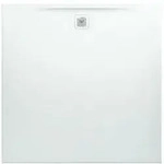LAUFEN Pro Duschwanne (aus Marbond) 1500 x 1500mm (Ablauf seitlich, kurze...
