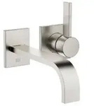 Dornbracht MEM Waschtisch-Wand-Einhandbatterie mit Einzelrosetten, Ausladung 207mm -