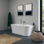 Duravit DuraSenja Vorwand-Badewanne - Wei&szlig;