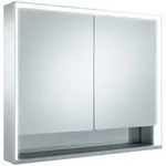 KEUCO Royal Lumos Aufputz-Spiegelschrank 900 x 735 x 130mm - Silber Eloxiert