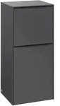 Villeroy & Boch Subway 3.0 Seitenschrank 400 x 860 x 362mm - graphite