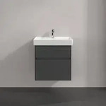 Villeroy & Boch Collaro Waschtischunterschrank 554 x 546 x 444mm - Glossy Grey