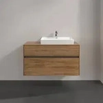 Villeroy & Boch Collaro Waschtischunterschrank 1000 x 548 x 500mm - Kansas Oak