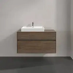 Villeroy & Boch Collaro Waschtischunterschrank 1000 x 548 x 500mm - Arizona Oak