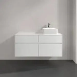 Villeroy & Boch Collaro Waschtischunterschrank 1200 x 548 x 500mm - Glossy White