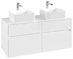 Villeroy & Boch Collaro Waschtischunterschrank 1200 x 548 x 500mm - Wei&szlig; matt