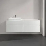 Villeroy & Boch Collaro Waschtischunterschrank 1600 x 548 x 500mm - Glossy White