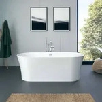 Duravit DuraSenja freistehende Badewanne - Wei&szlig;