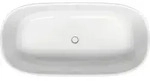Duravit Zencha freistehende Badewanne 1800 x 900mm - wei&szlig; matt