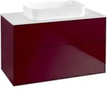 Villeroy & Boch Finion Waschtischunterschrank 1000 x 603 x 501mm, Abdeckplatte wei&szlig;