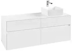 Villeroy & Boch Collaro Waschtischunterschrank 1400 x 548 x 500mm - Wei&szlig; matt