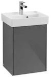Villeroy & Boch Collaro Waschtischunterschrank 410 x 546 x 344mm - Glossy Grey